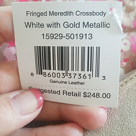 Vera Bradley Fringed Meredith Crossbody - Picture 7 of 7